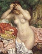 Pierre-Auguste Renoir Bathing girl who sat up haret china oil painting artist